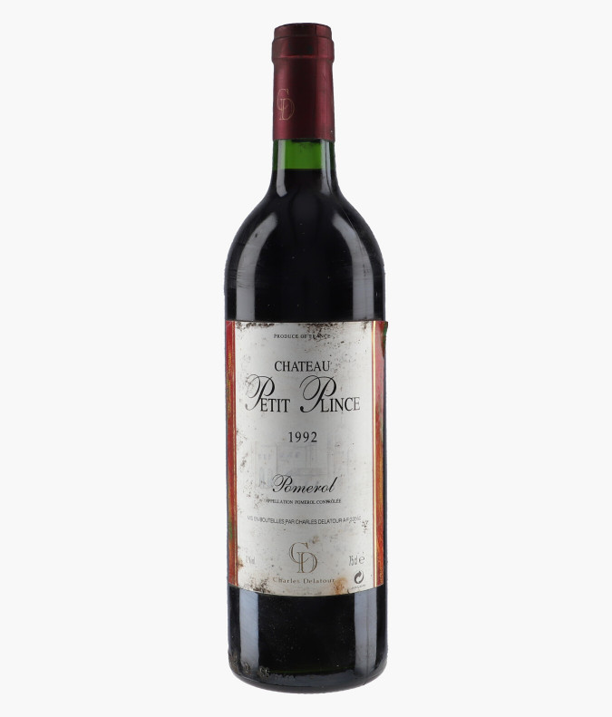Pomerol Château Petit Plince 1992CHATEAU PETIT PLINCE