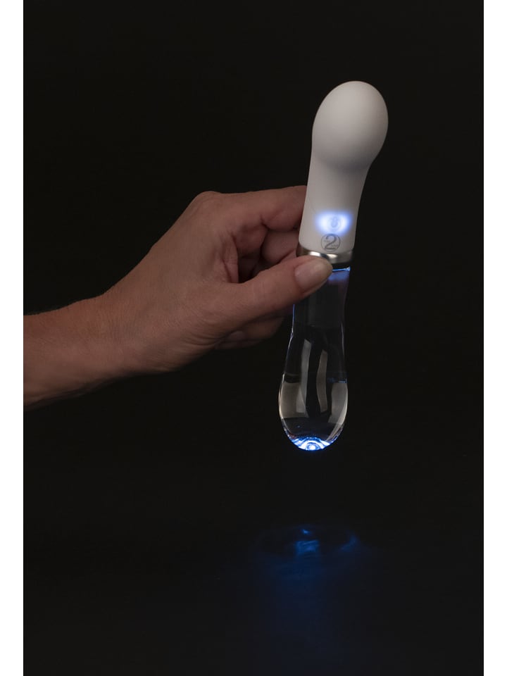 Liaison Vibrator G-Spot LED Vibrator in weiß günstig kaufen 18 cm