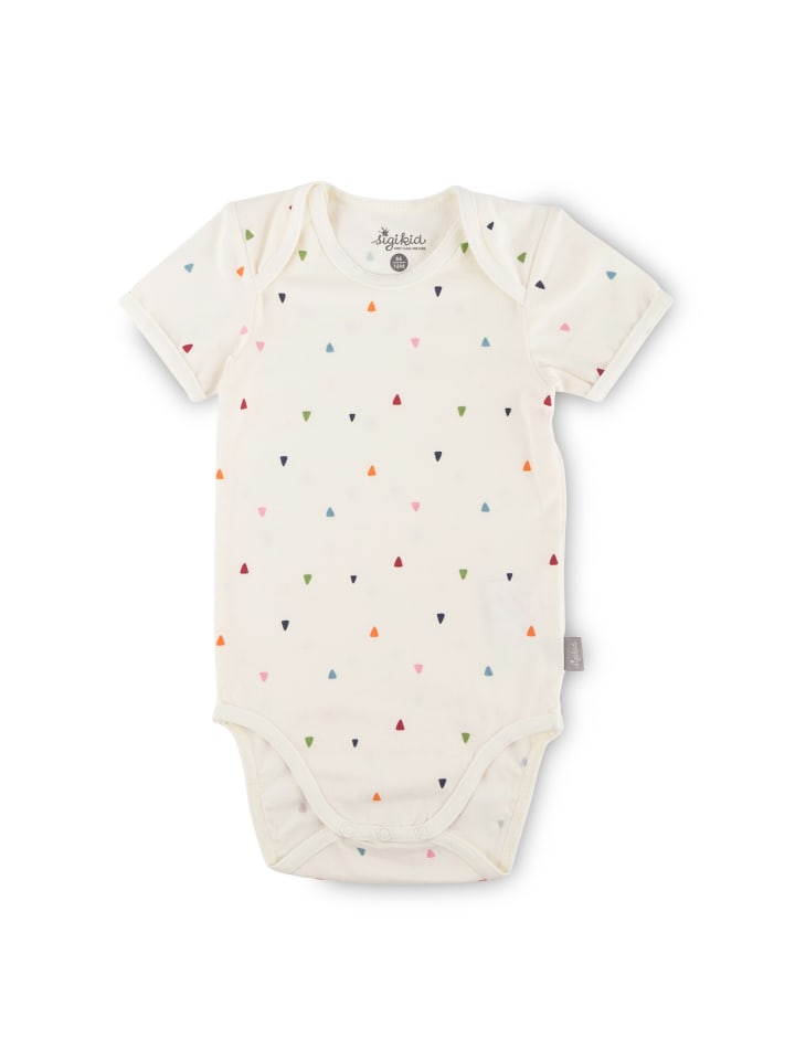 Sigikid Body, kurzarm Classic Baby in weiß günstig kaufen