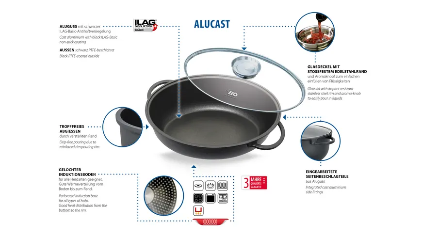 ELO Bräter Alucast oval