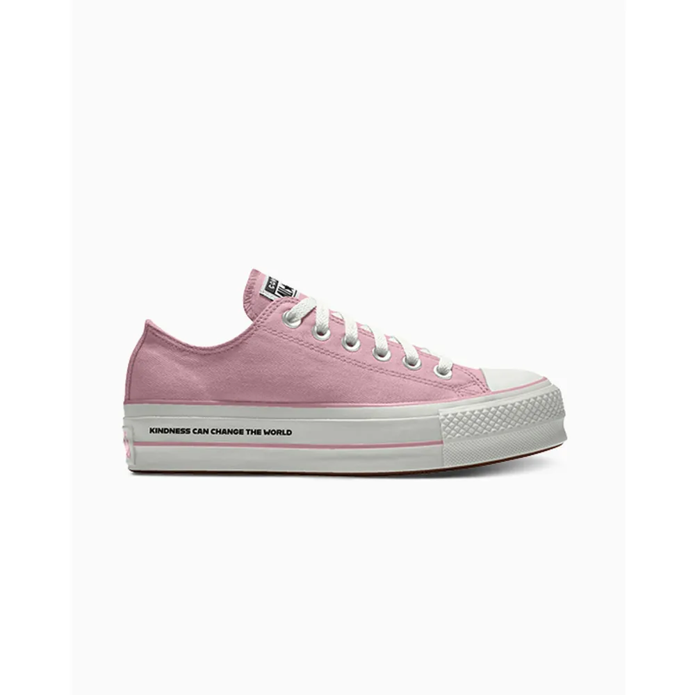 Converse Custom Chuck Taylor All Star Lift Platform Canvas By You 171210CSP24_SUNRISEPINK_NY / pink