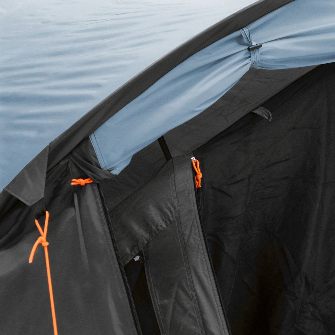 10T Outdoor Equipment Kuppelzelt Glenhill Arona 4 Mann Zelt Kuppelzelt 5000 mm mit XXL Schlafkabine, Personen: 4