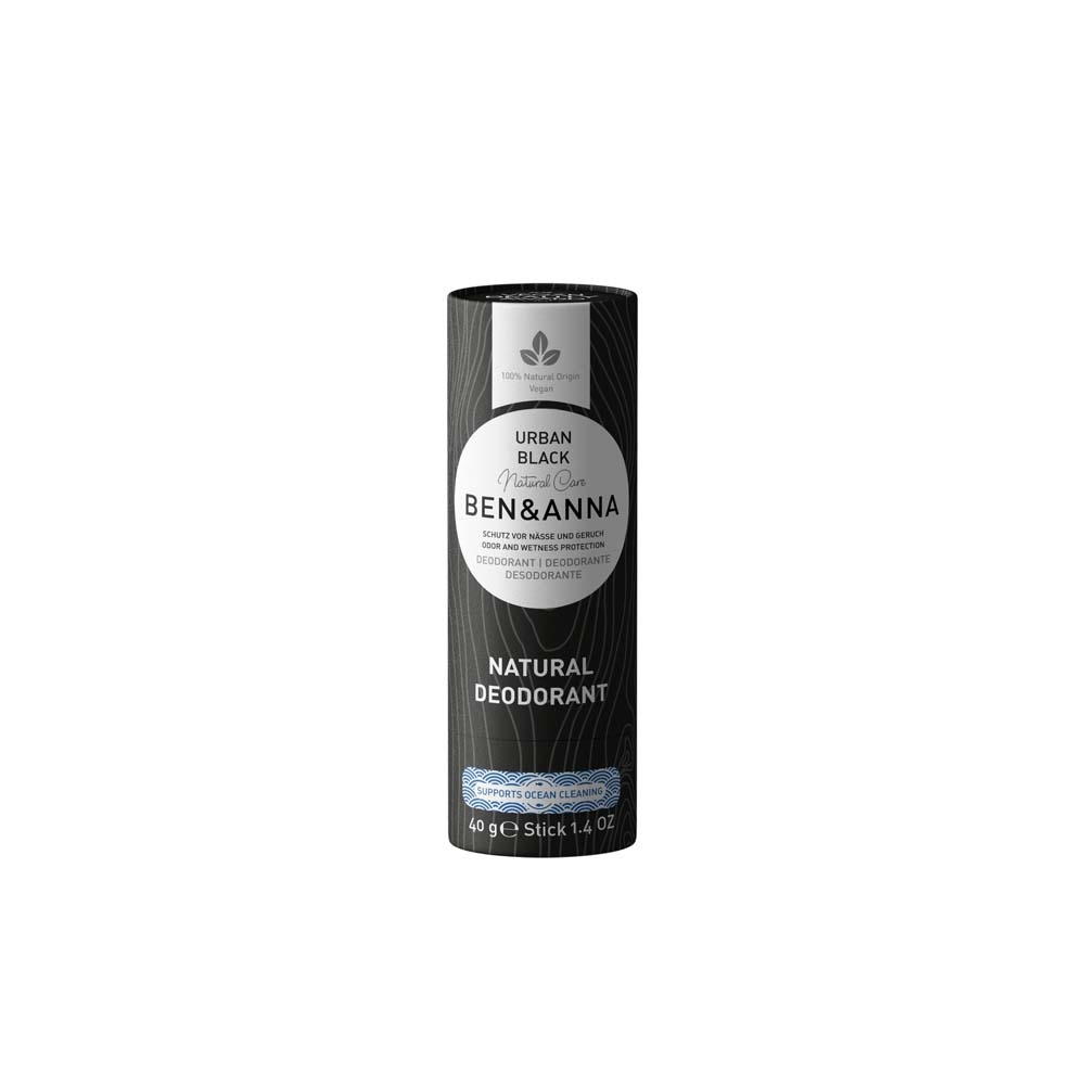 ben & anna URBAN BLACK Déodorant naturel en tube
