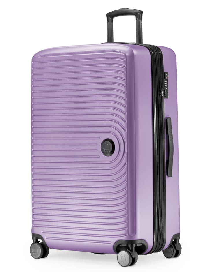 Hauptstadtkoffer Mitte - Großer Reisekoffer Trolley 77cm XXL Erweiterung TSA 130L in Flieder günstig kaufen L