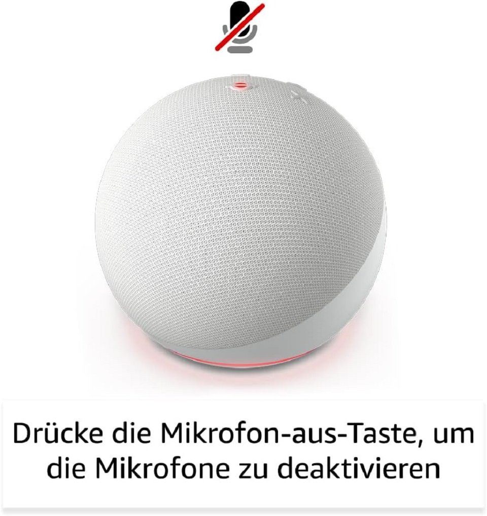 Amazon Echo Dot (5. Generation) Sprachgesteuerter Lautsprecher (WLAN (WiFi), Bluetooth, Alexa Smart Sprachsteuerung)
