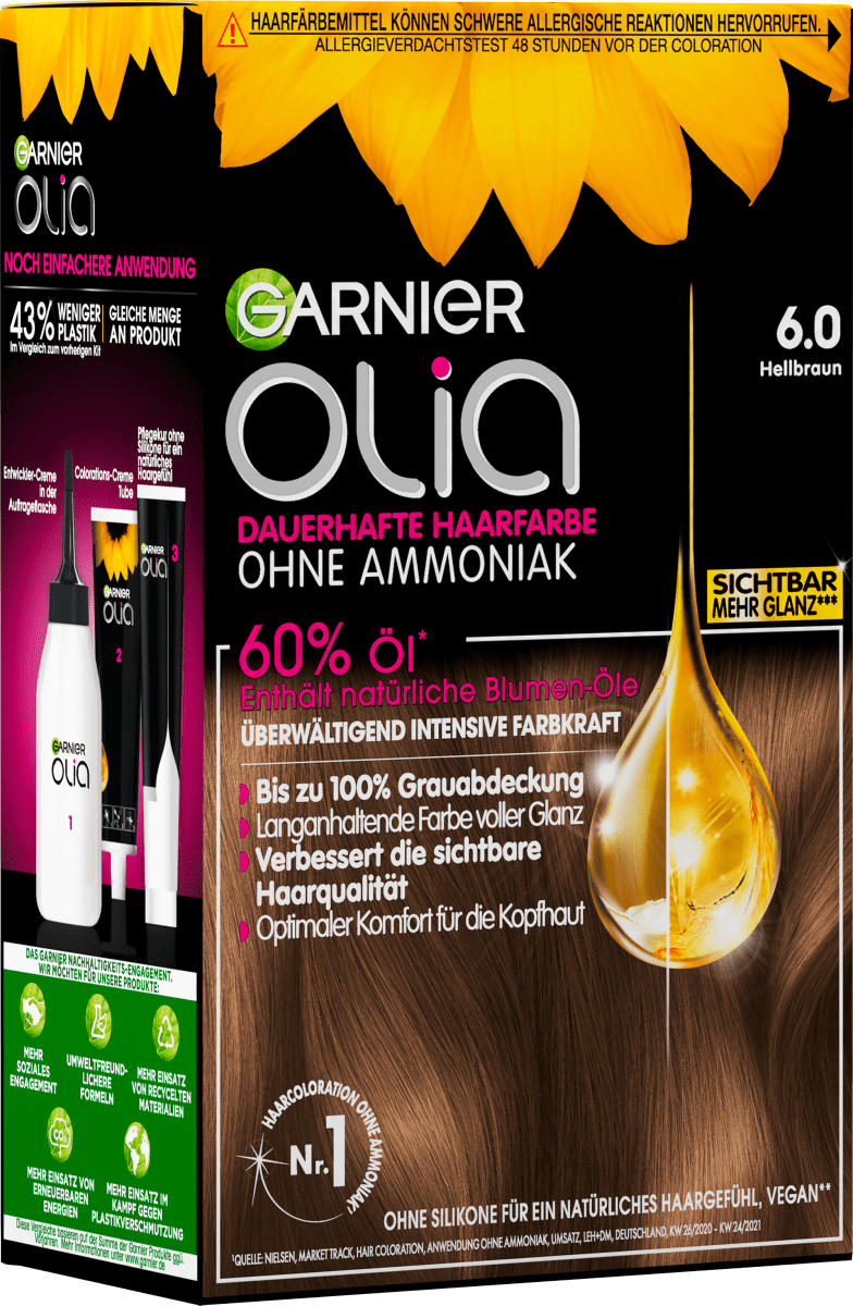 Haarfarbe 6.0 Hellbraun, 1 St