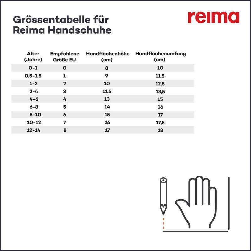 reima Tehden Outdoorhandschuhe Kinder