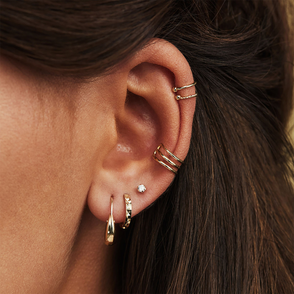 Isabel Bernard Le Marais Créoles - Or 585 / Or 14 carats Boucles d'oreilles