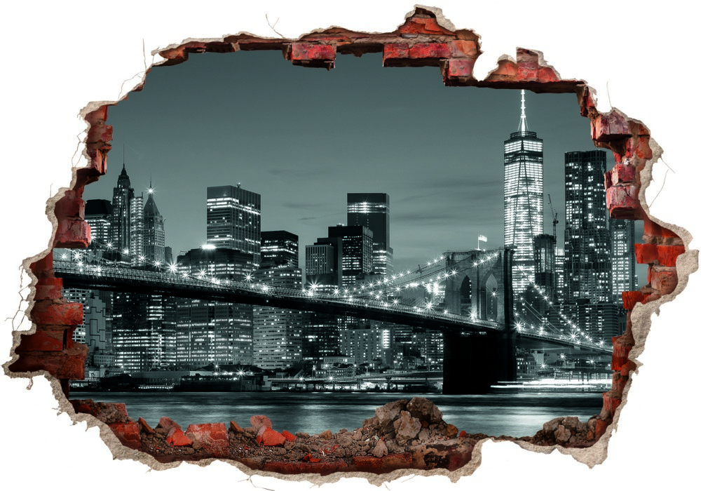 MAXXMEE 3D-Wandtattoo - Skyline