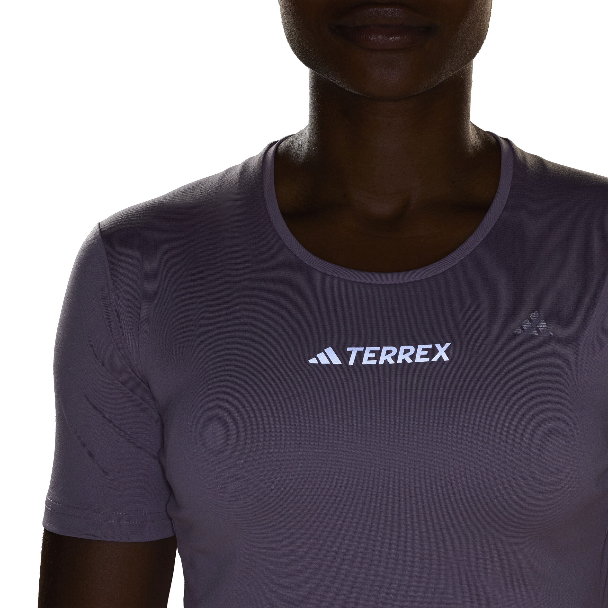 Terrex MT Tee Laufshirt Damen - Flieder