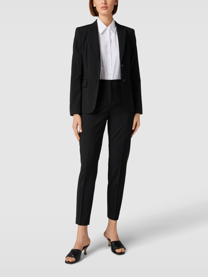 Blazer mit Pattentaschen Modell 'Juleah' in schwarz