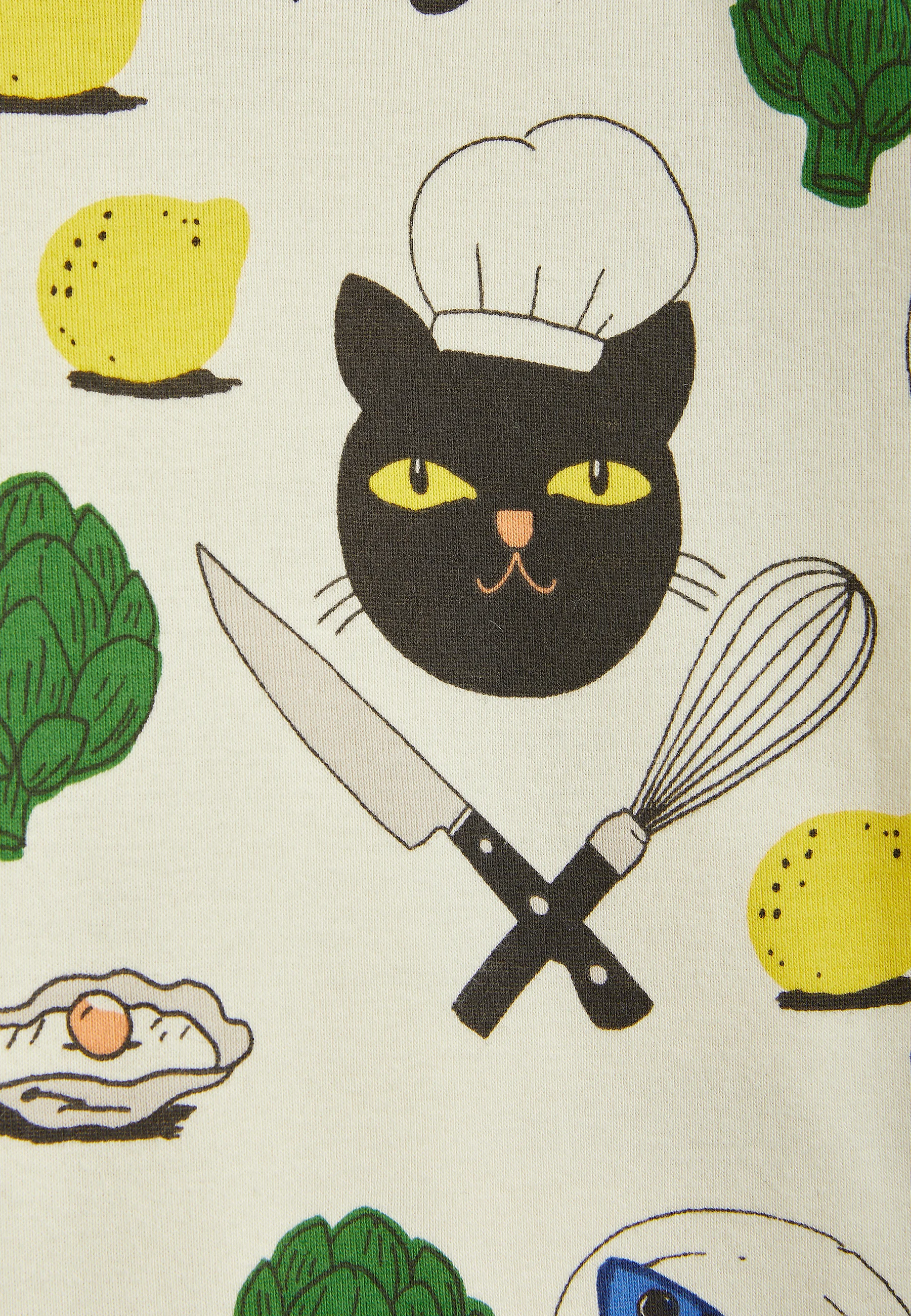 Mini Rodini CHEF CAT TEE UNISEX - Camiseta de manga larga