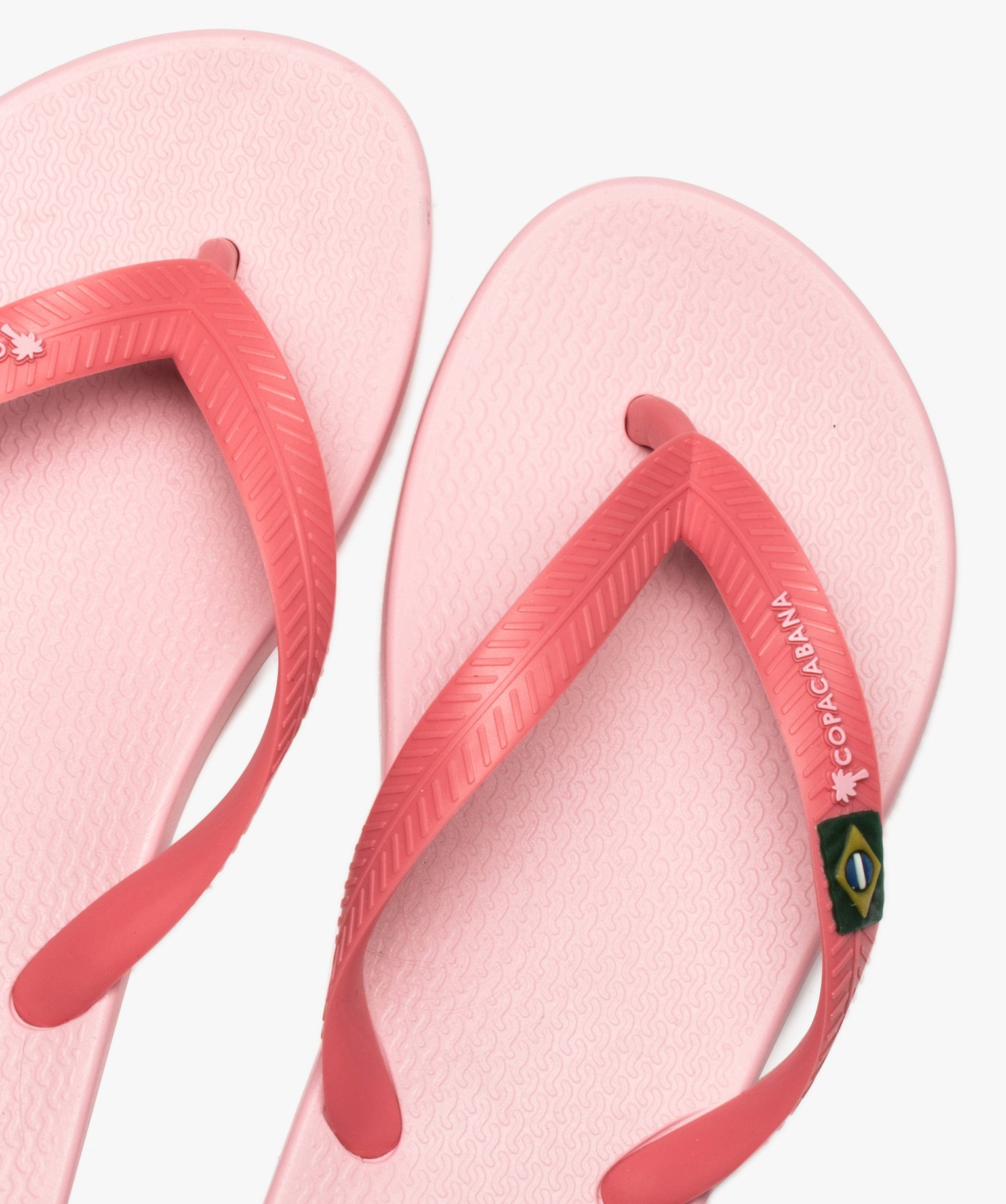 Tongs fille à brides souples - Copacabana rose | GEMO