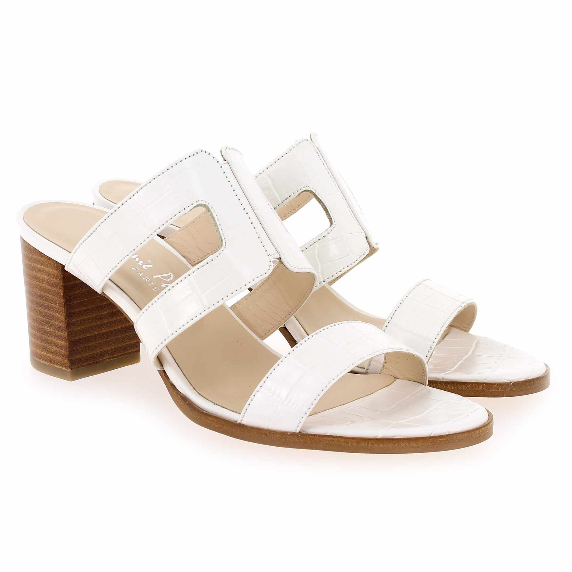 Janie Philip  GALILEE - Blanc croco