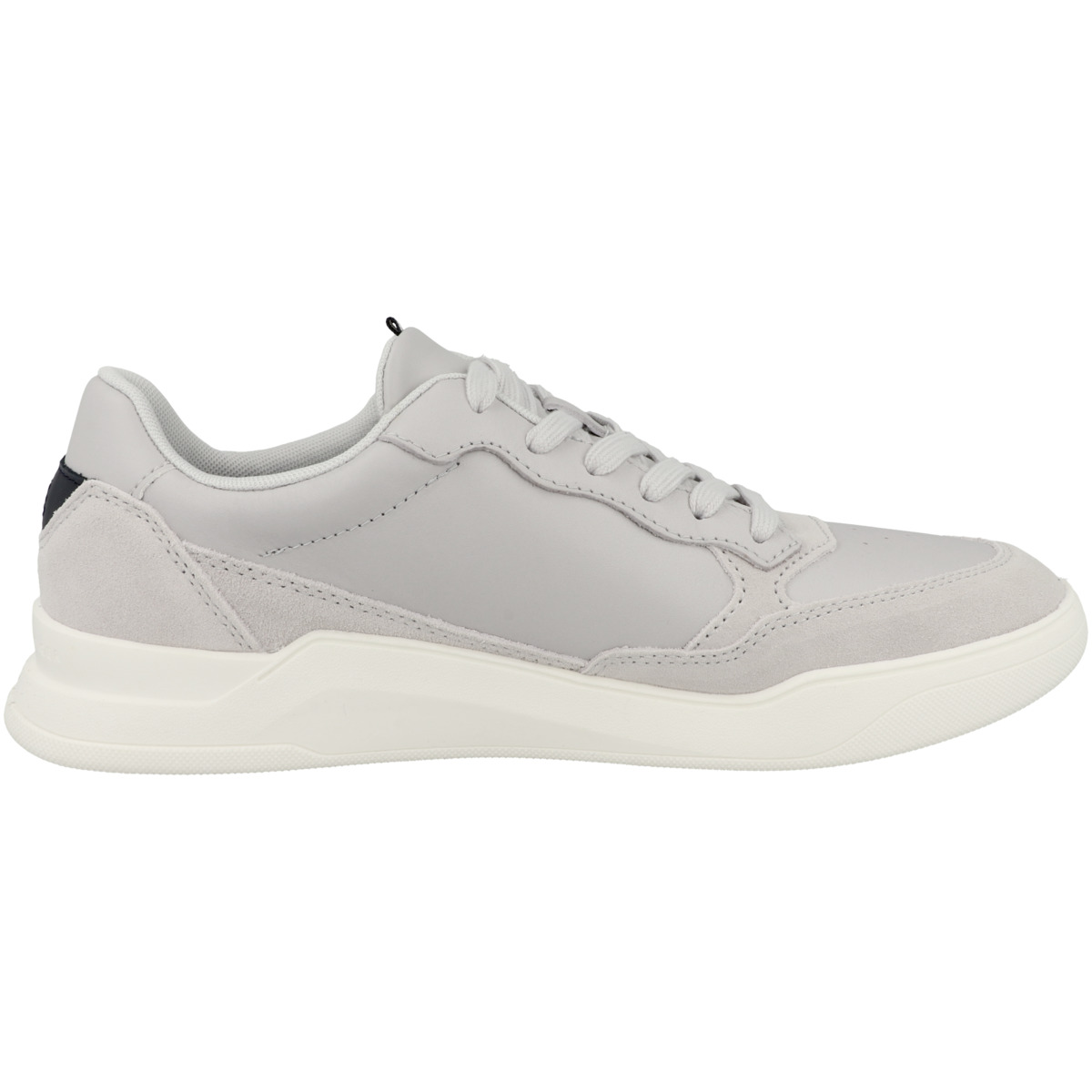 Tommy Hilfiger Elevated Cupsole Leather Mix Sneaker Low hellgrau