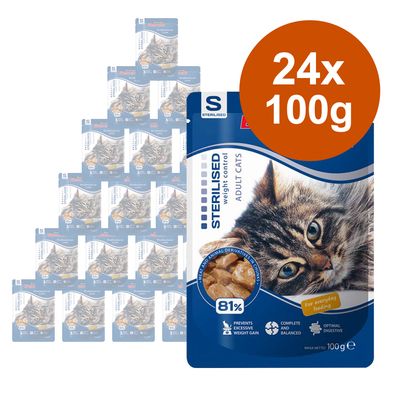 Super Benek Professional Line Sterilized Adult 24 x 100 g