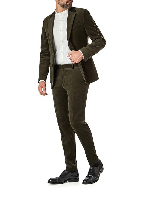 Strellson, Anzug Arndt-Melwin, Slim Fit, Cord, grün