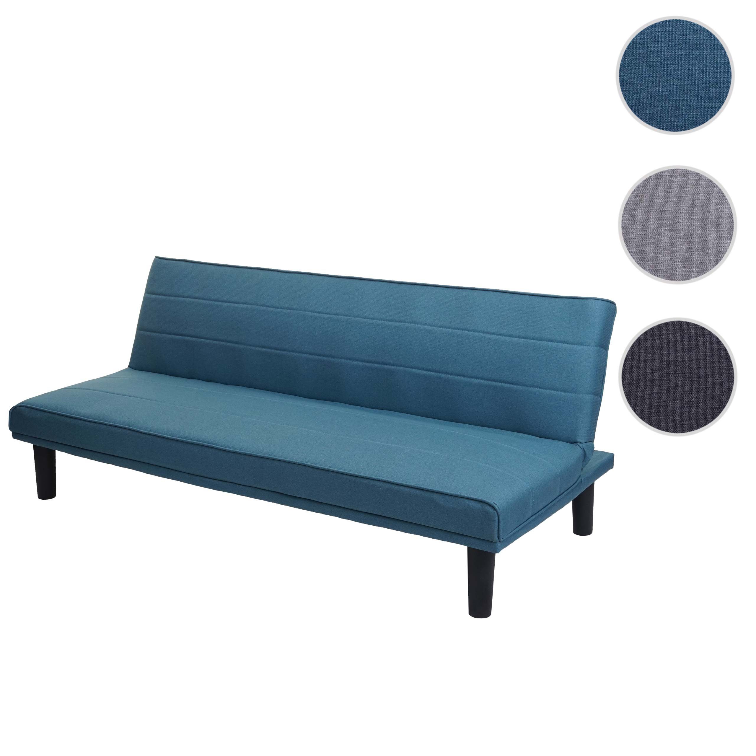MCW Schlafsofa MCW-J17, Rückenlehne in 3 Stufen verstellbar, Schlaffunktion, schnelle Montage