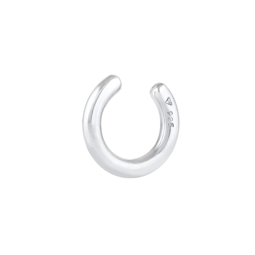 Elli Elli Boucles d'Oreilles Earcuff Single pour dames en 925/1000 argent massif Boucles d'oreilles