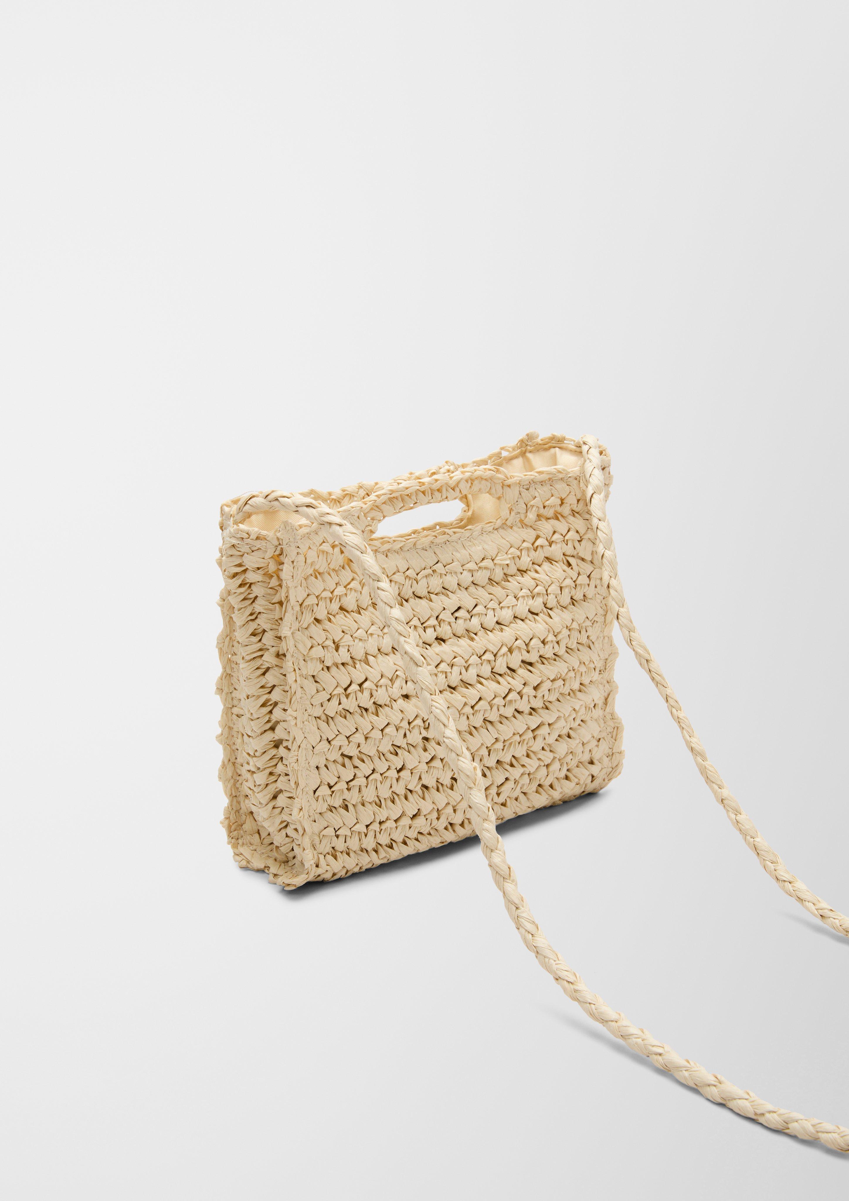 Kleine Tasche in Bast-Optik  2131796-0805