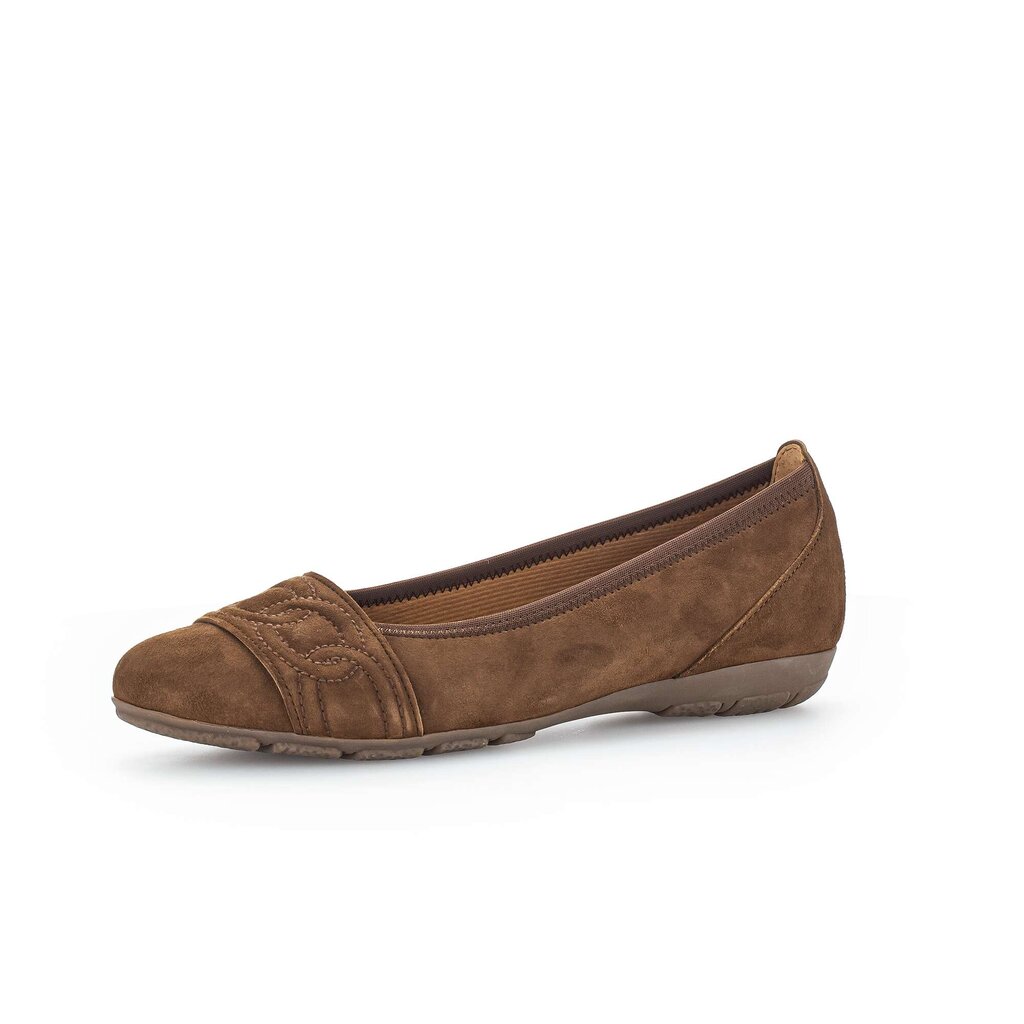 Gabor fashion Sportliche Ballerina braun