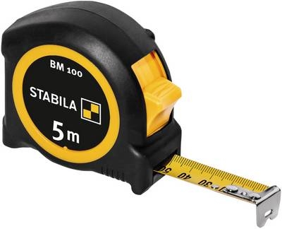 Stabila 19566 BM 100 Maßband 5 m (mm)