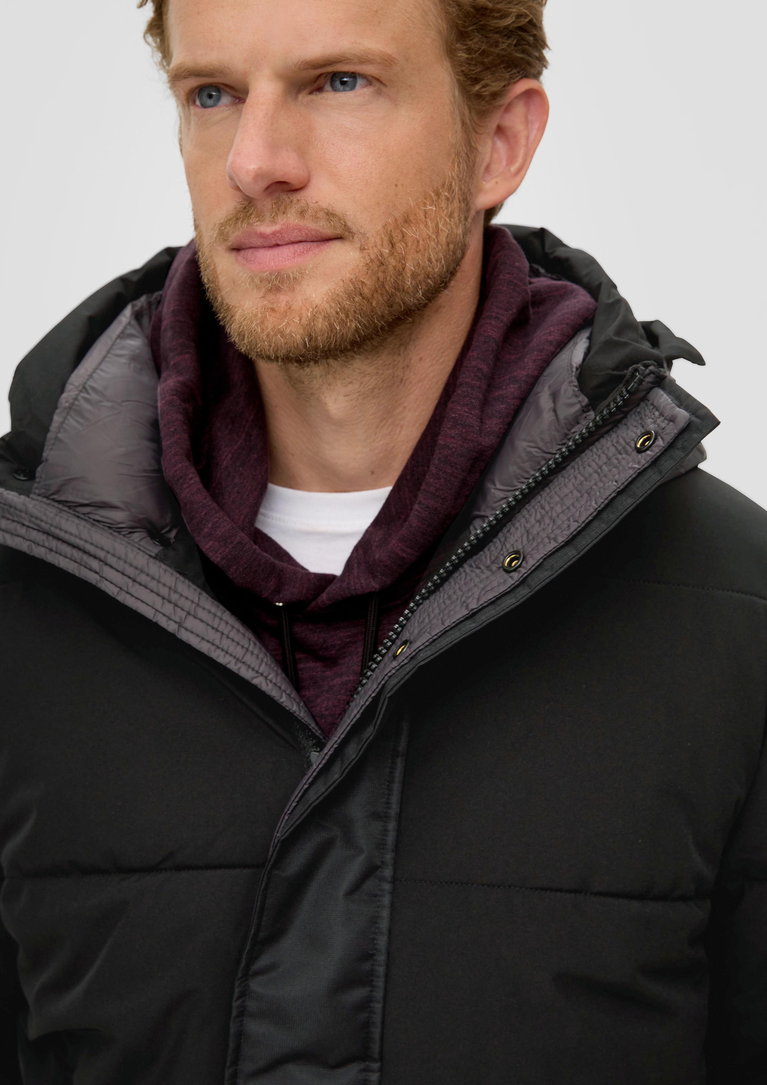 Steppjacke mit Kapuze  2119140-9999