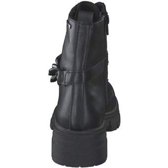 Barbarella Schnür Boots in schwarz