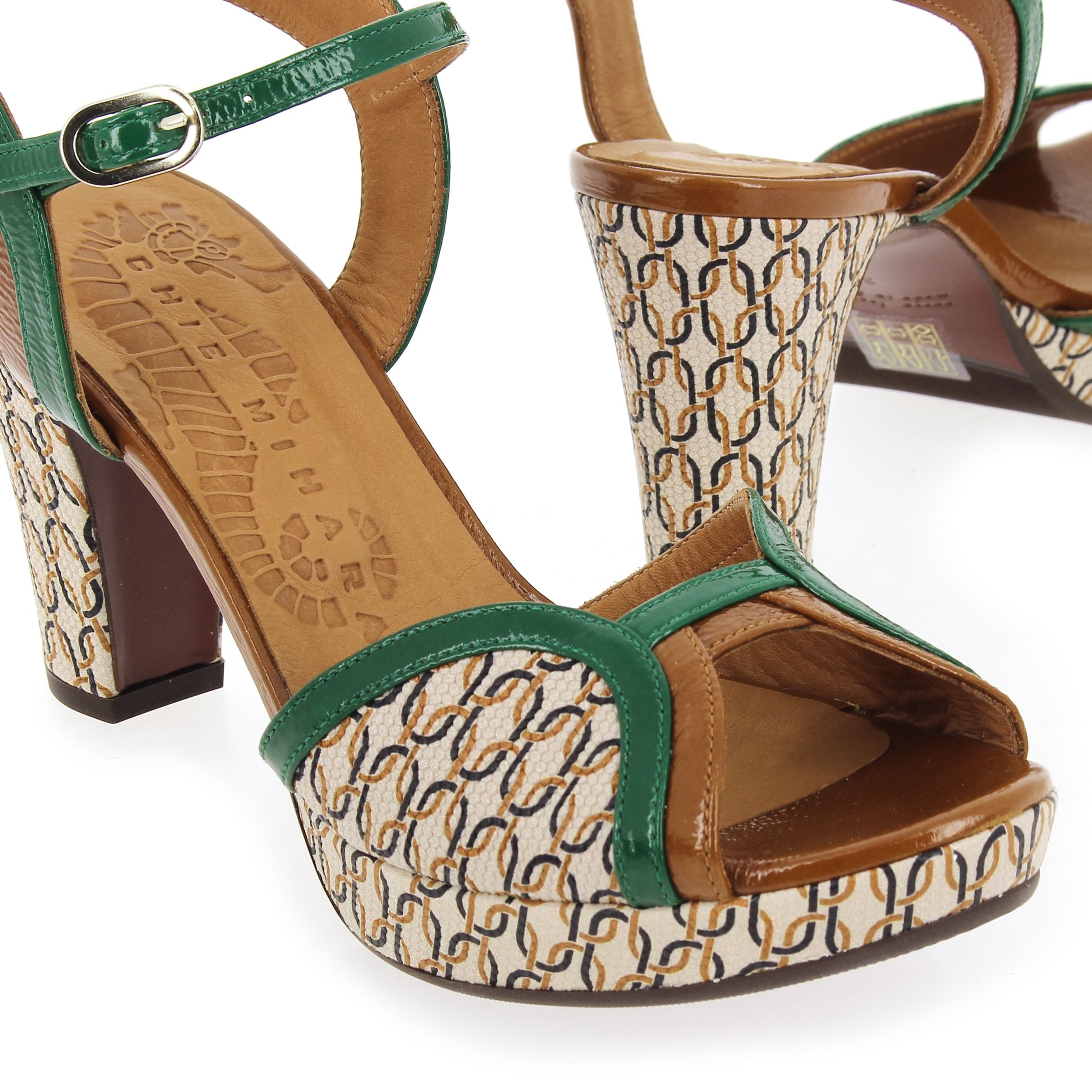 Chie Mihara  ENY - Beige Vert