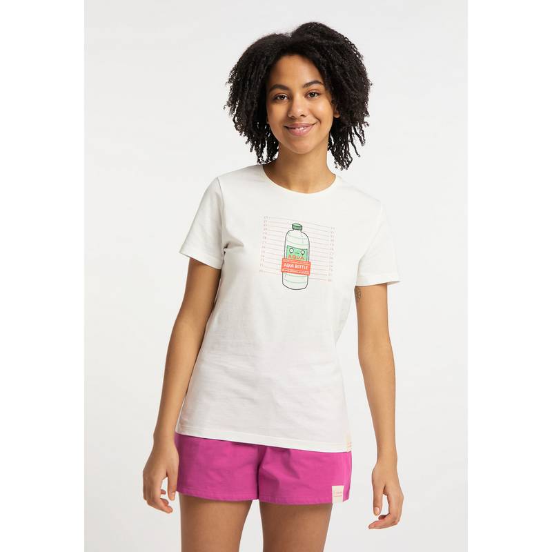 SOMWR T-Shirt With Aqua Bottle Print T-Shirt Damen