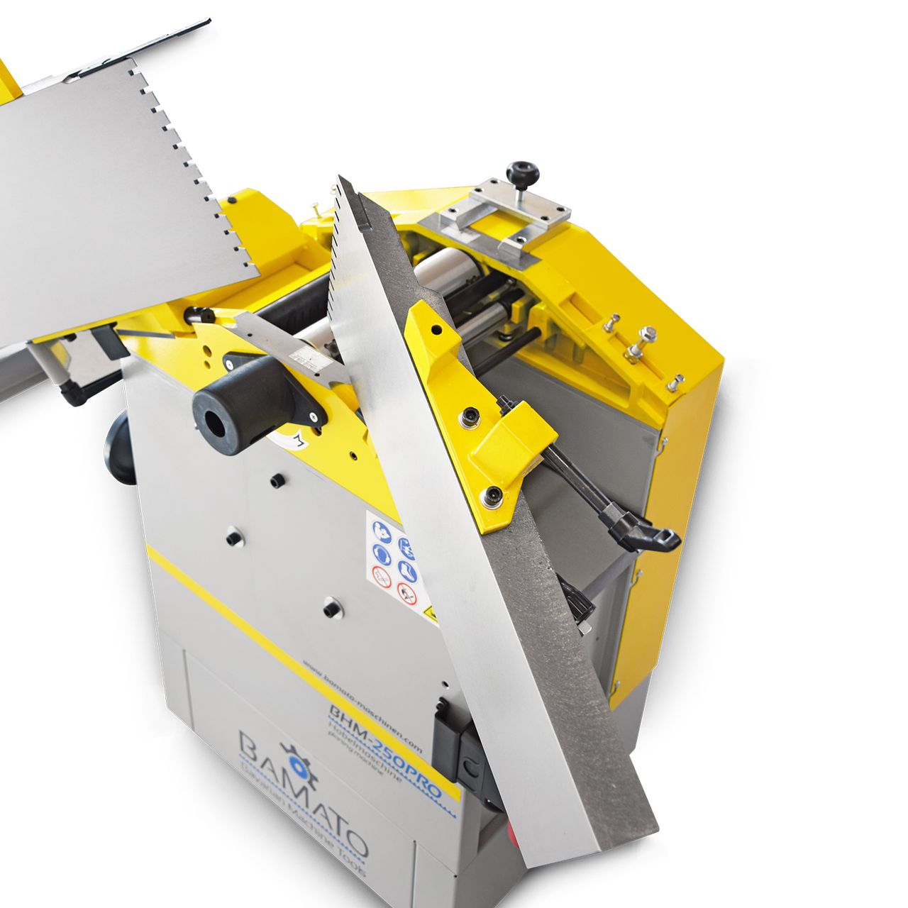 BAMATO Abricht- und Dickenhobelmaschine mit Spiralmesserwelle BHM-250PRO (400V)