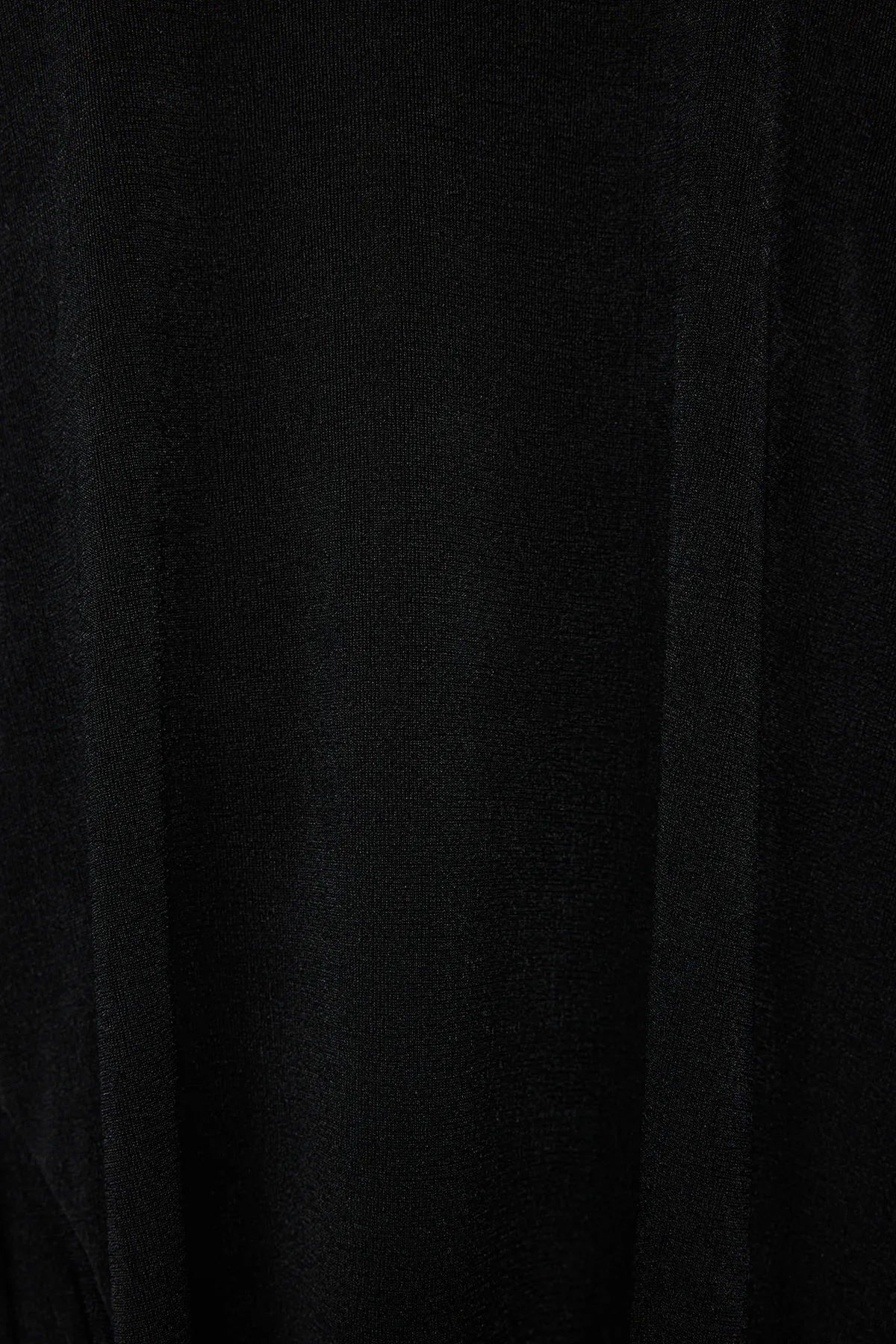 Trendyol Modest  Schwarzes stilvolles gestricktes Kaftan-Kleid TCTSS24EB00037