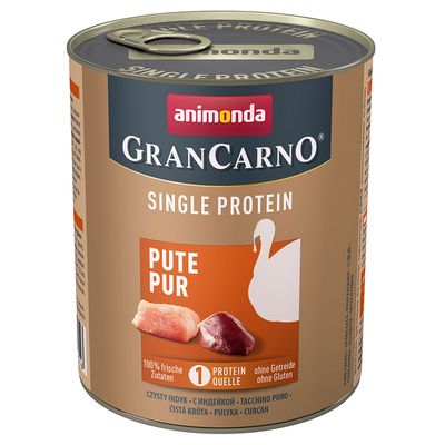 Sparpaket Animonda GranCarno Adult Single Protein 24 x 800 g