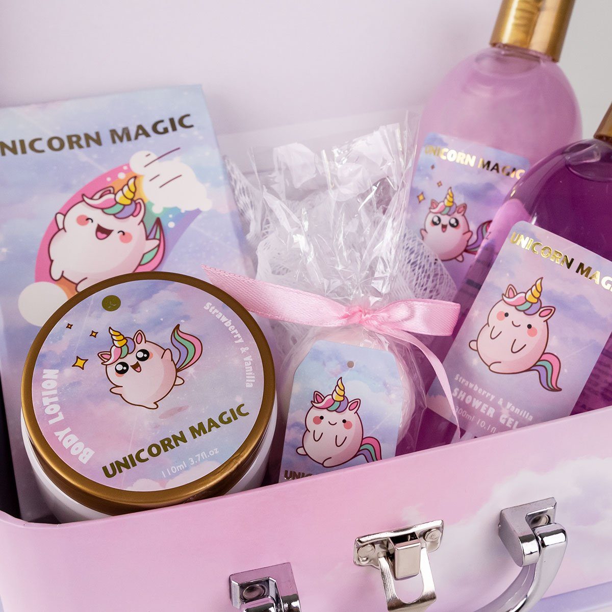 ACCENTRA Pflege-Geschenkset Einhorn Geschenkset 