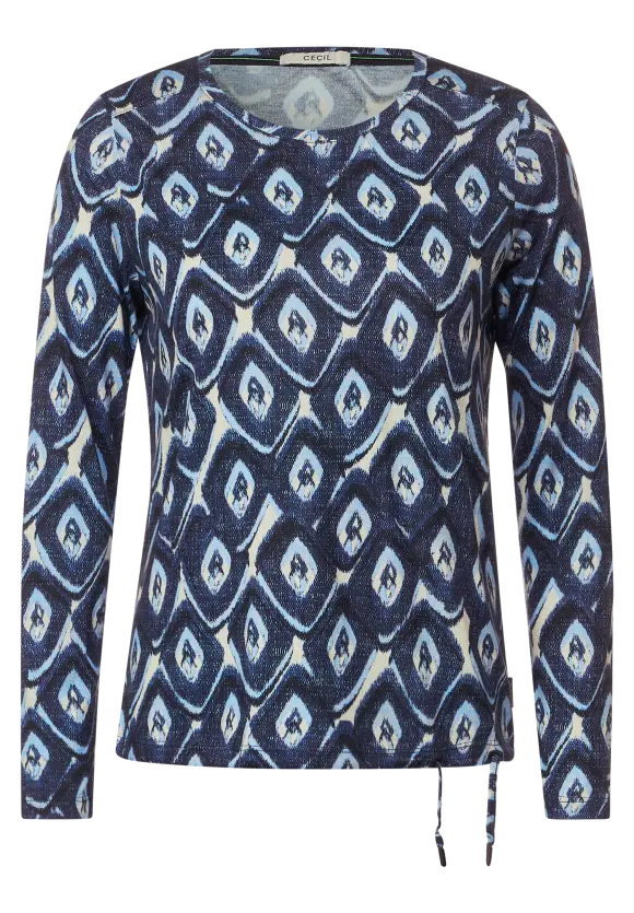 CECIL Langarmshirt mit Print