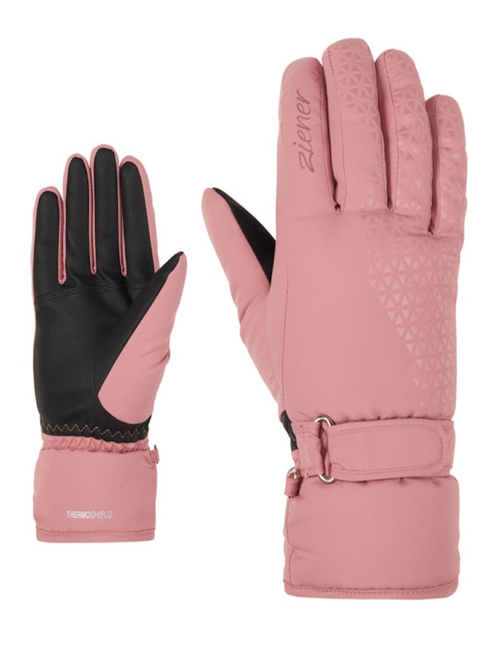 Ziener Skihandschuhe 'KAMELY' in rosa günstig kaufen