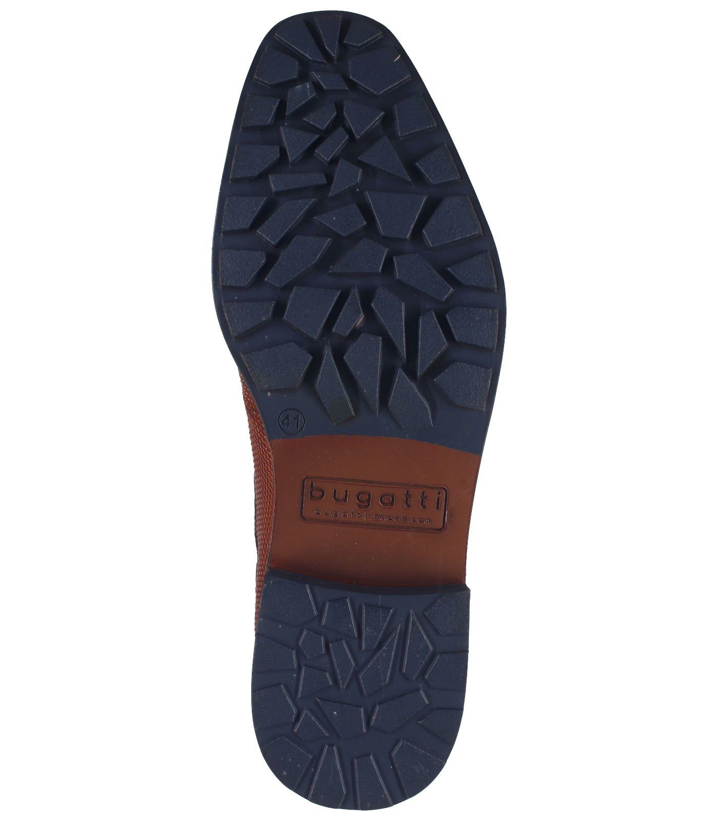 bugatti Businessschuhe Nappaleder Schnürschuh