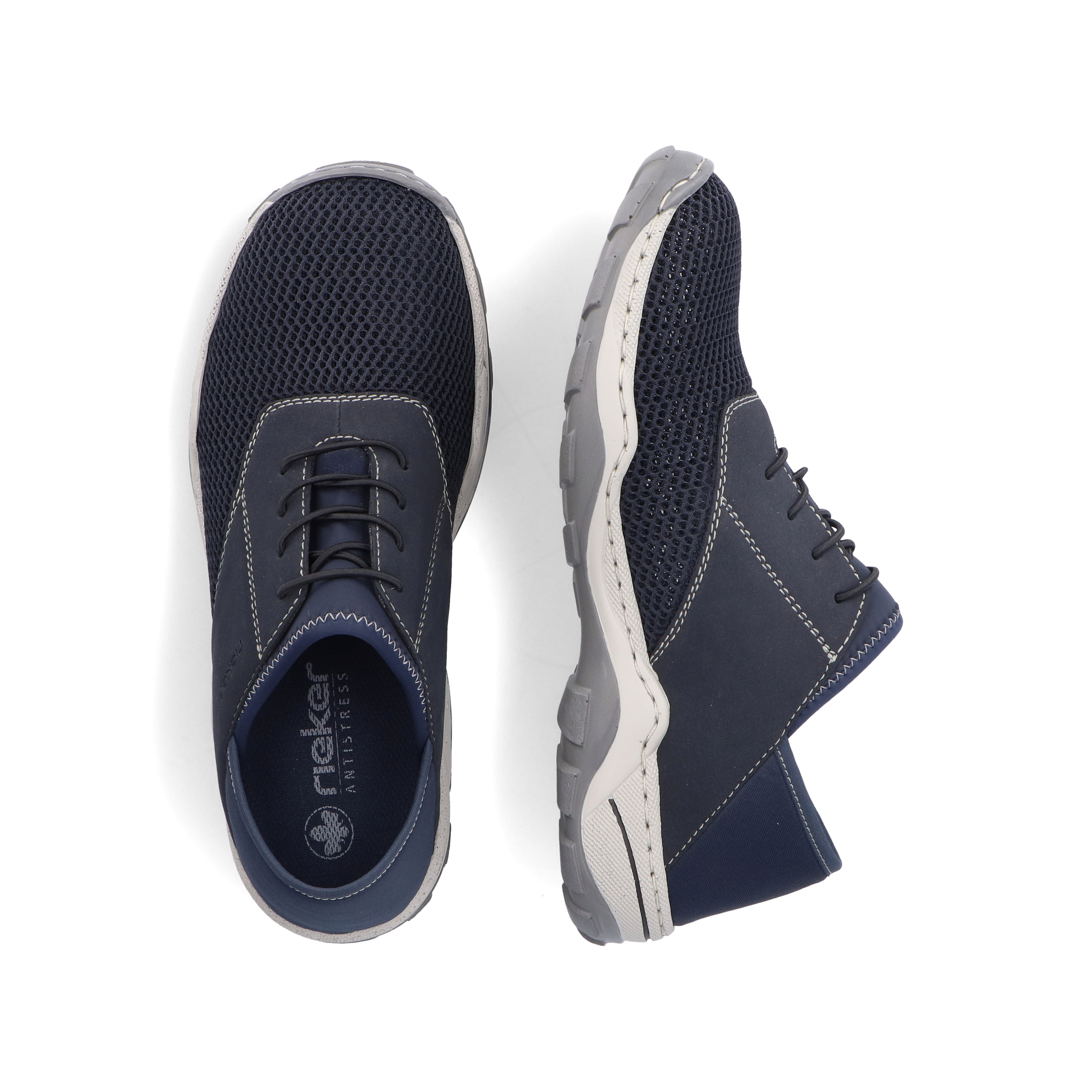 Rieker Herren Slipper schieferblau