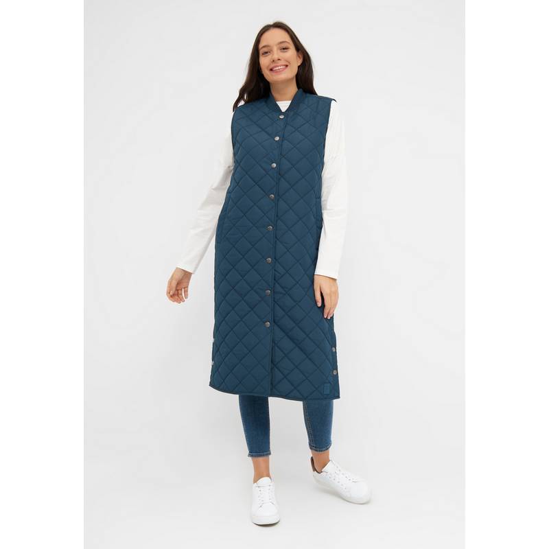 Derbe Quiltby Vest Longweste Damen