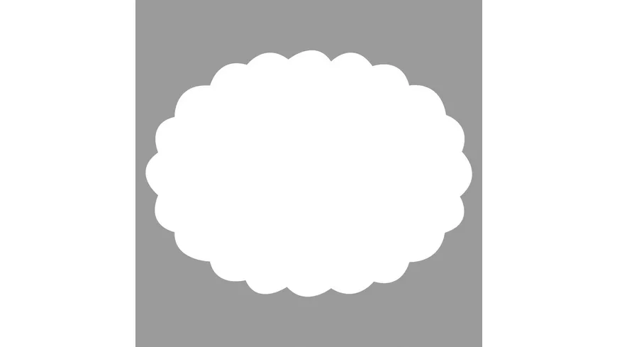 Rayher Motivstanzer oval mit Zierrand 7,5cm