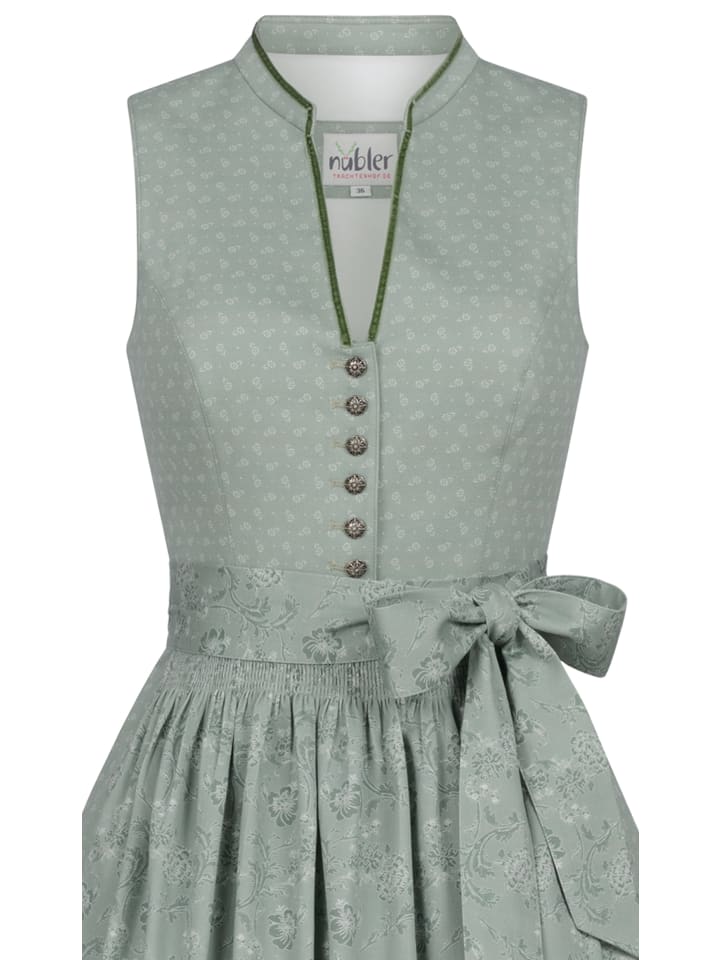 Nübler Midi Dirndl Grace in Salbei günstig kaufen