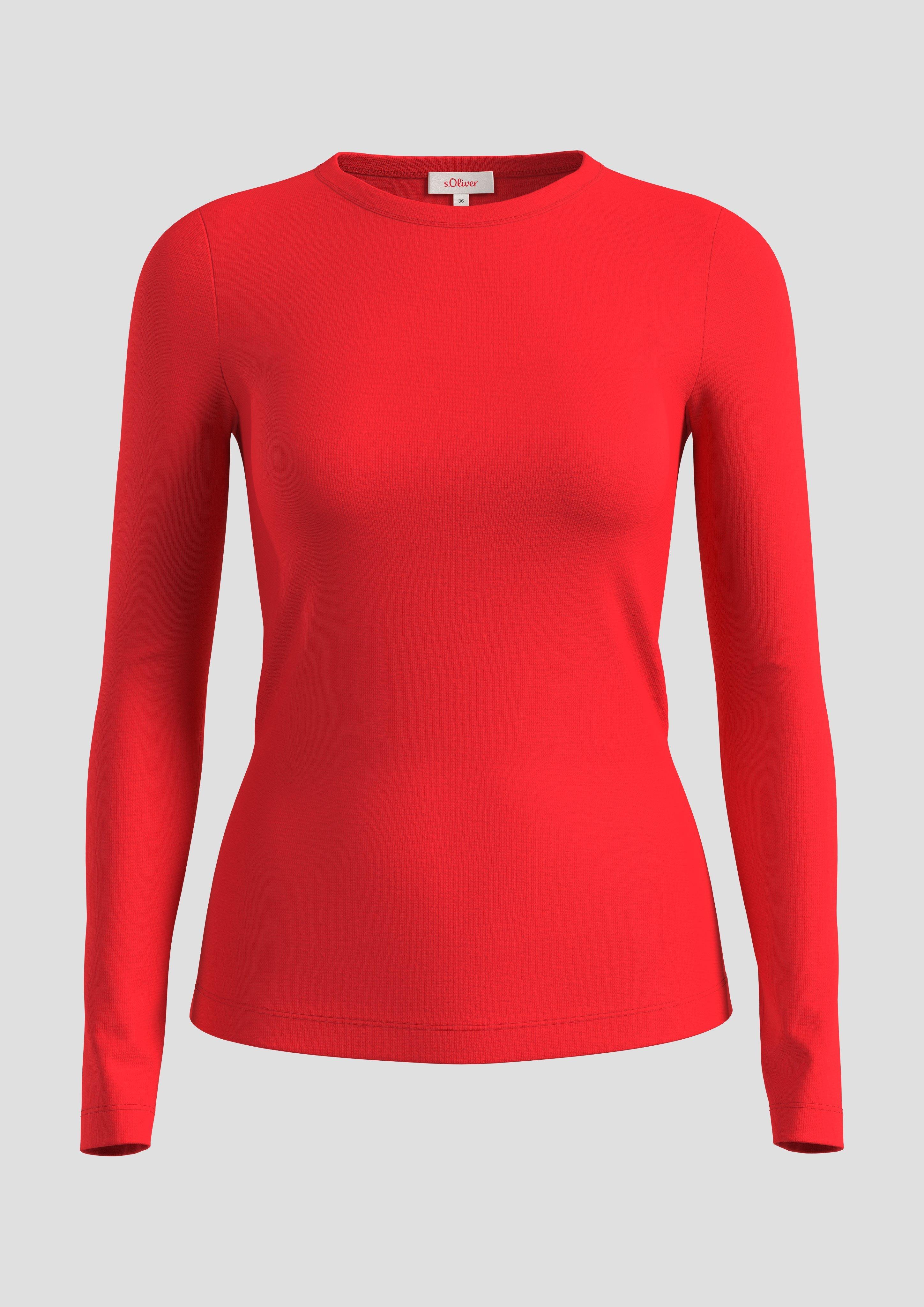 Jersey-Langarmshirt im Slim Fit  2139594-3074