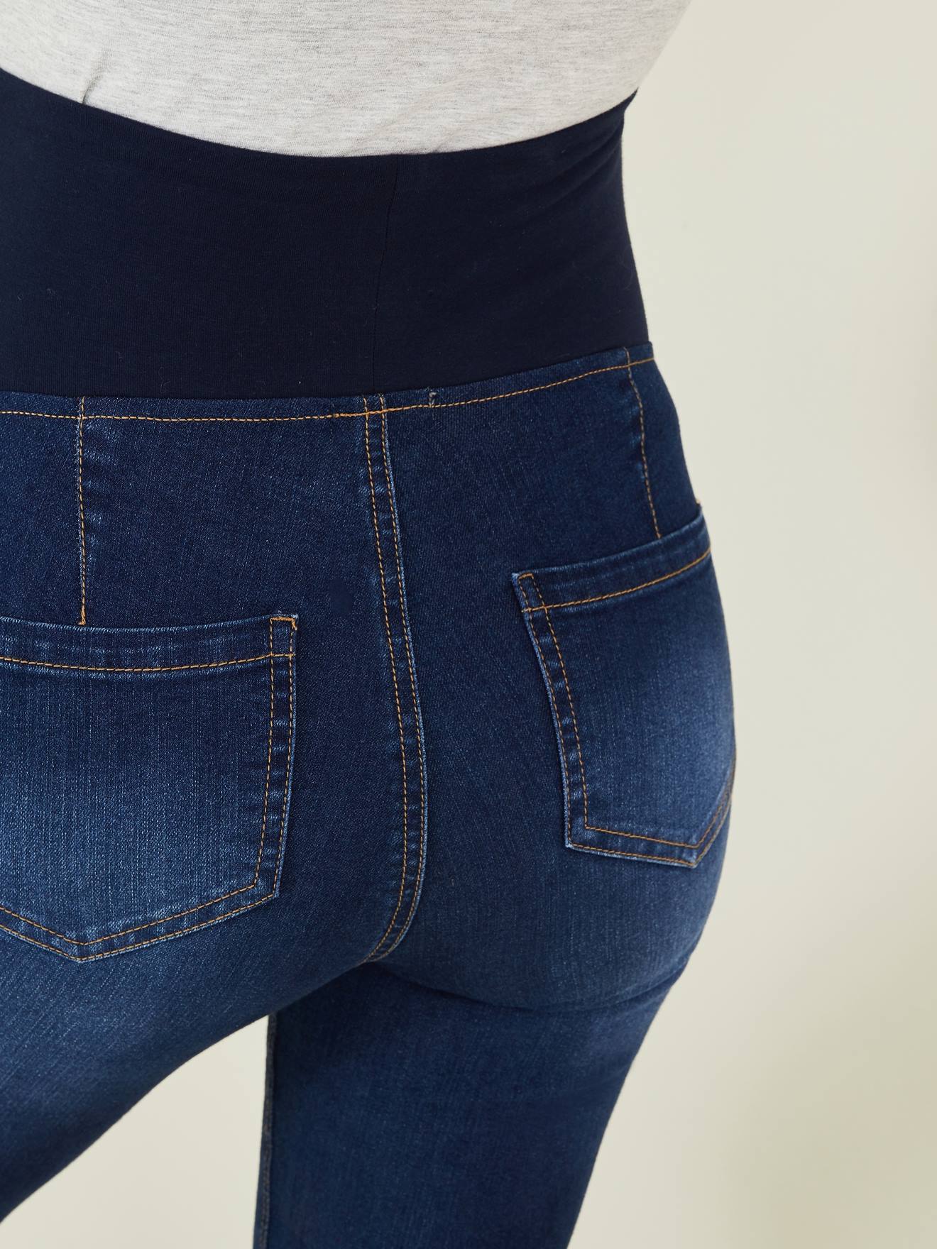 Vertbaudet Jeans-Treggings für die Schwangerschaft - schwarz