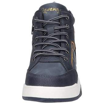 Revenge Schnür Boots in blau