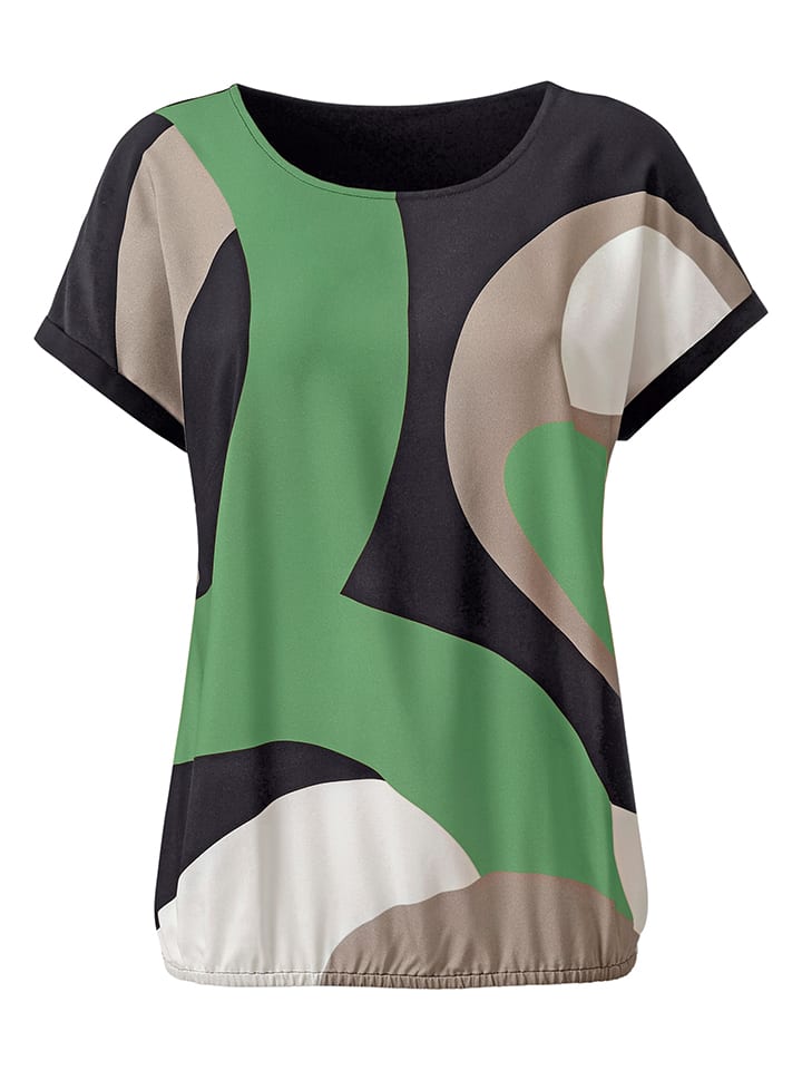 WITT WEIDEN Bluse in Grün/ Schwarz/ Grau günstig kaufen
