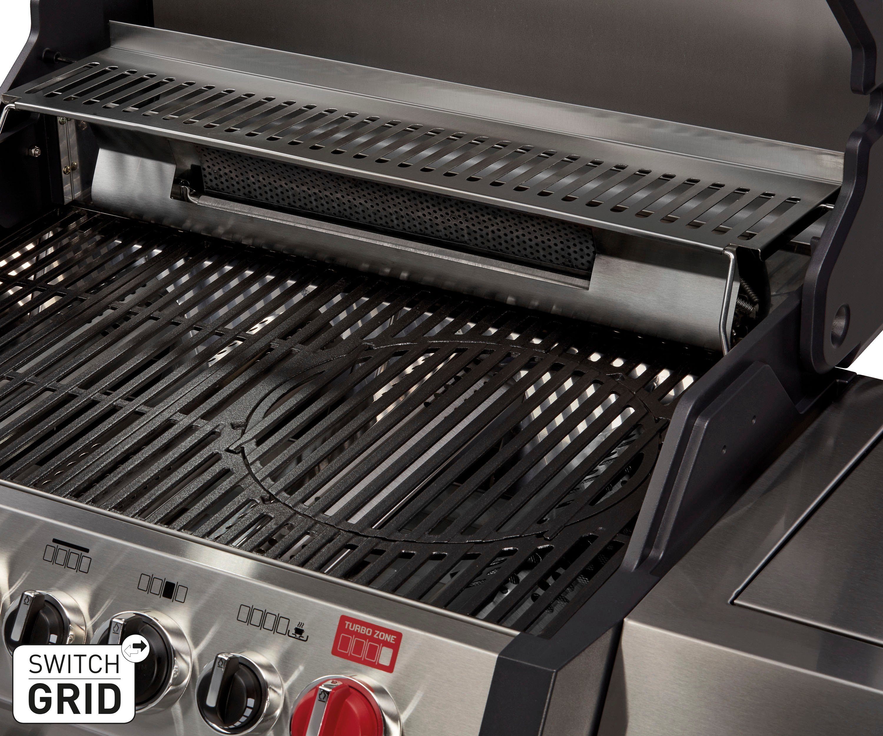 Enders® Gasgrill Monroe Pro 4 SIK Turbo, BxTxH: 154x58x119 cm