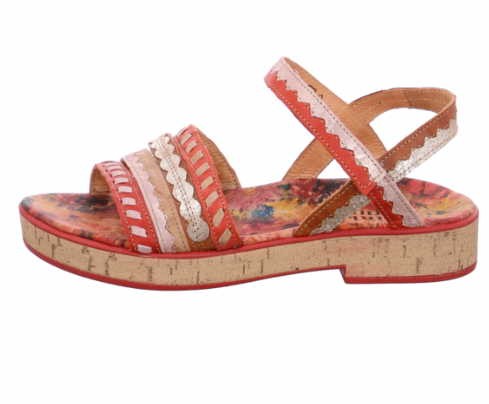 THINK Komfort Sandalen rot