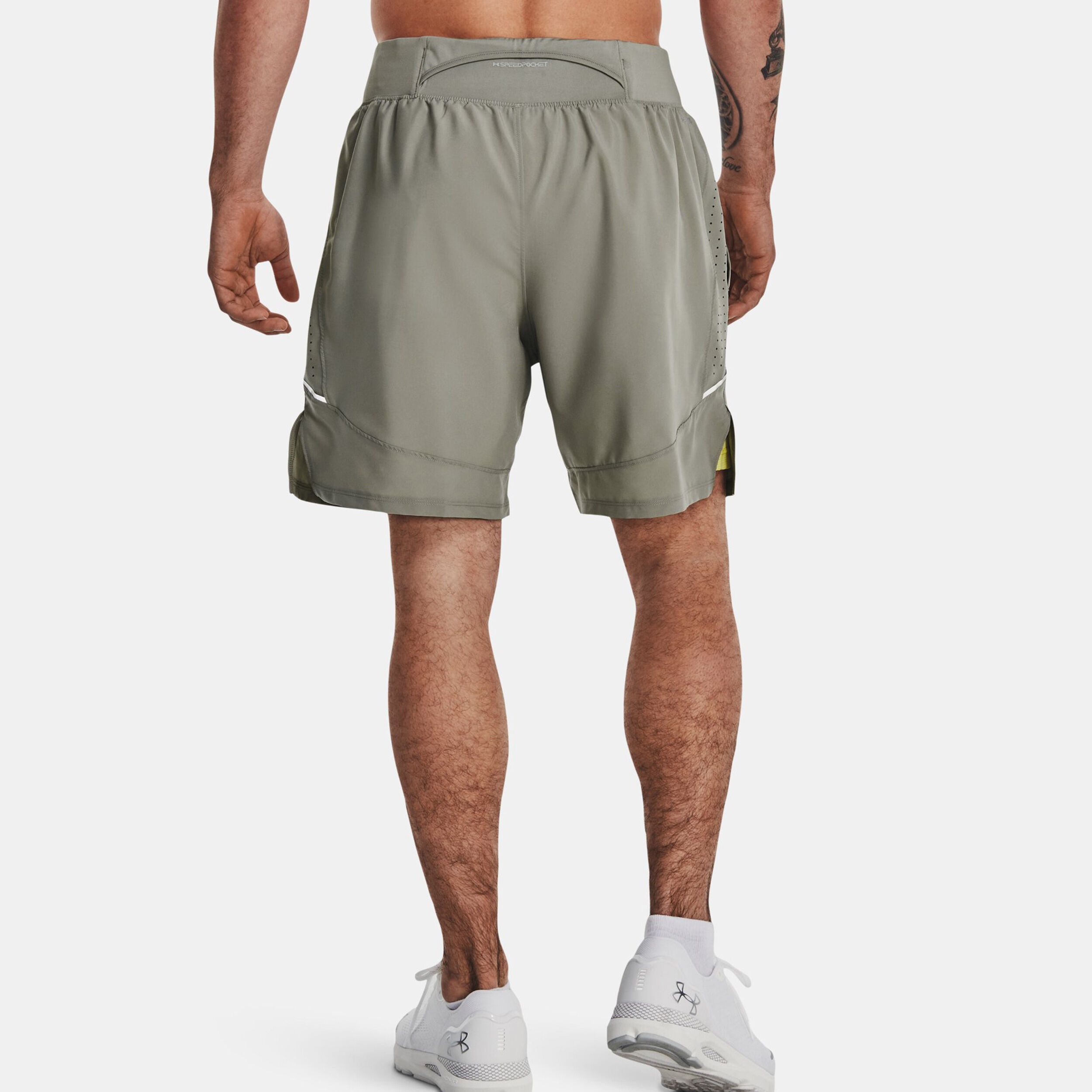 Launch Elite 2in1 7in Shorts Herren - Grün