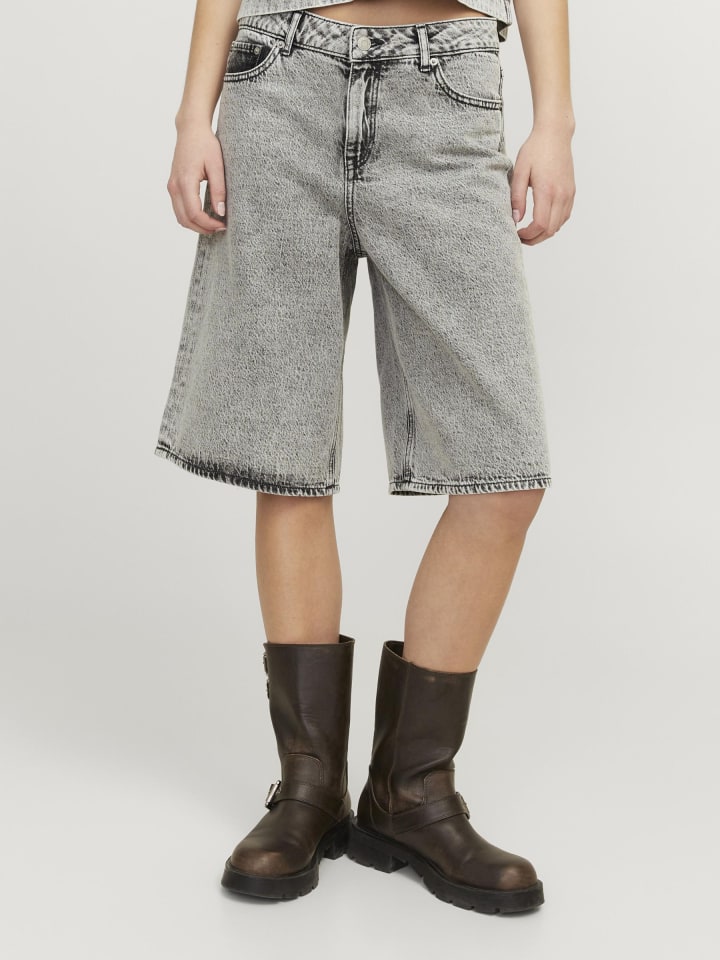 JJXX Jeans-Shorts in Light Grey Denim günstig kaufen