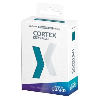 Ultimate Guard Cortex Sleeves Standardgröße Petrolblau (100)